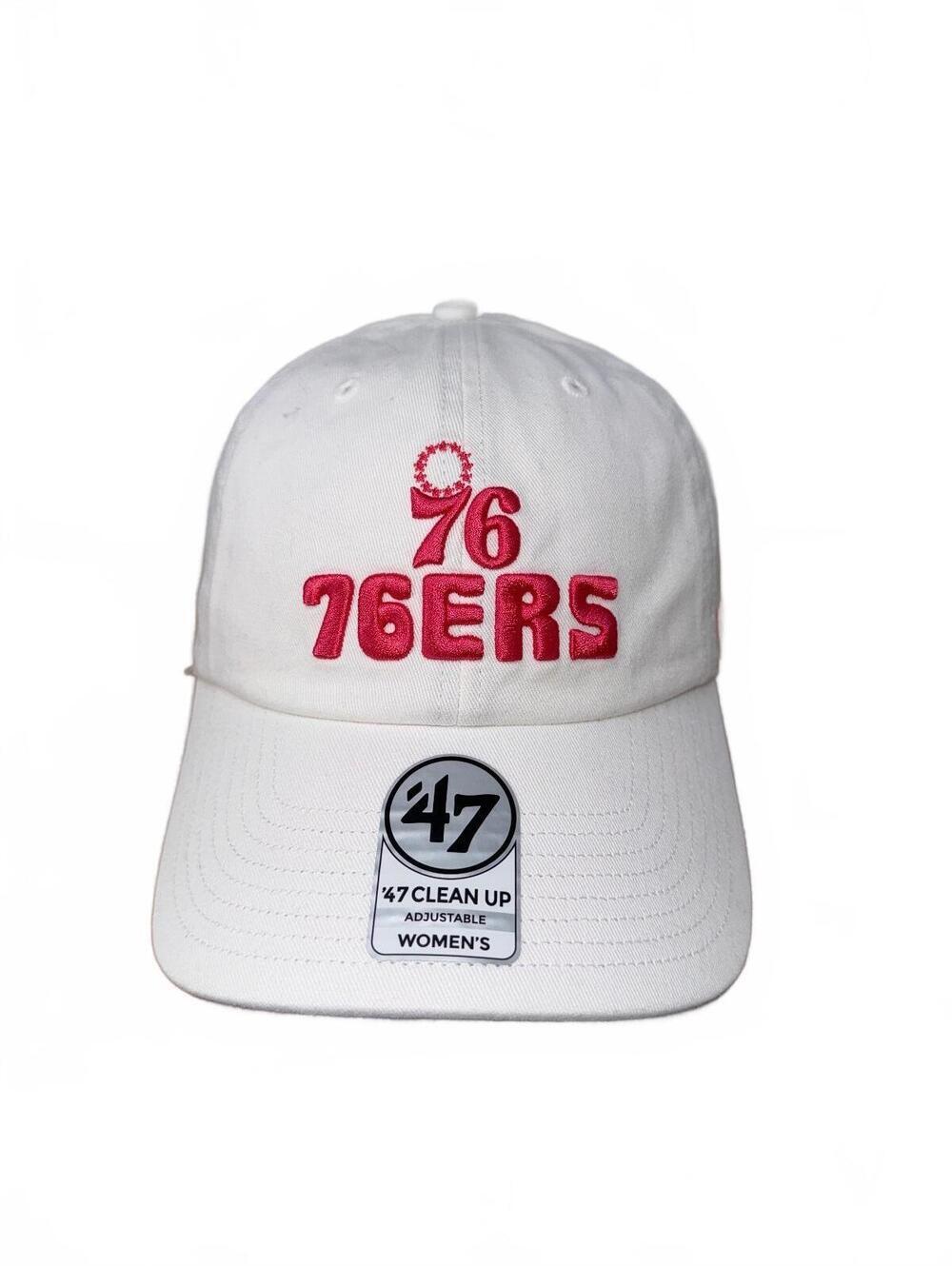 NWT 47 Clean Up Philadelphia 76ers Women's Adjustable Cap